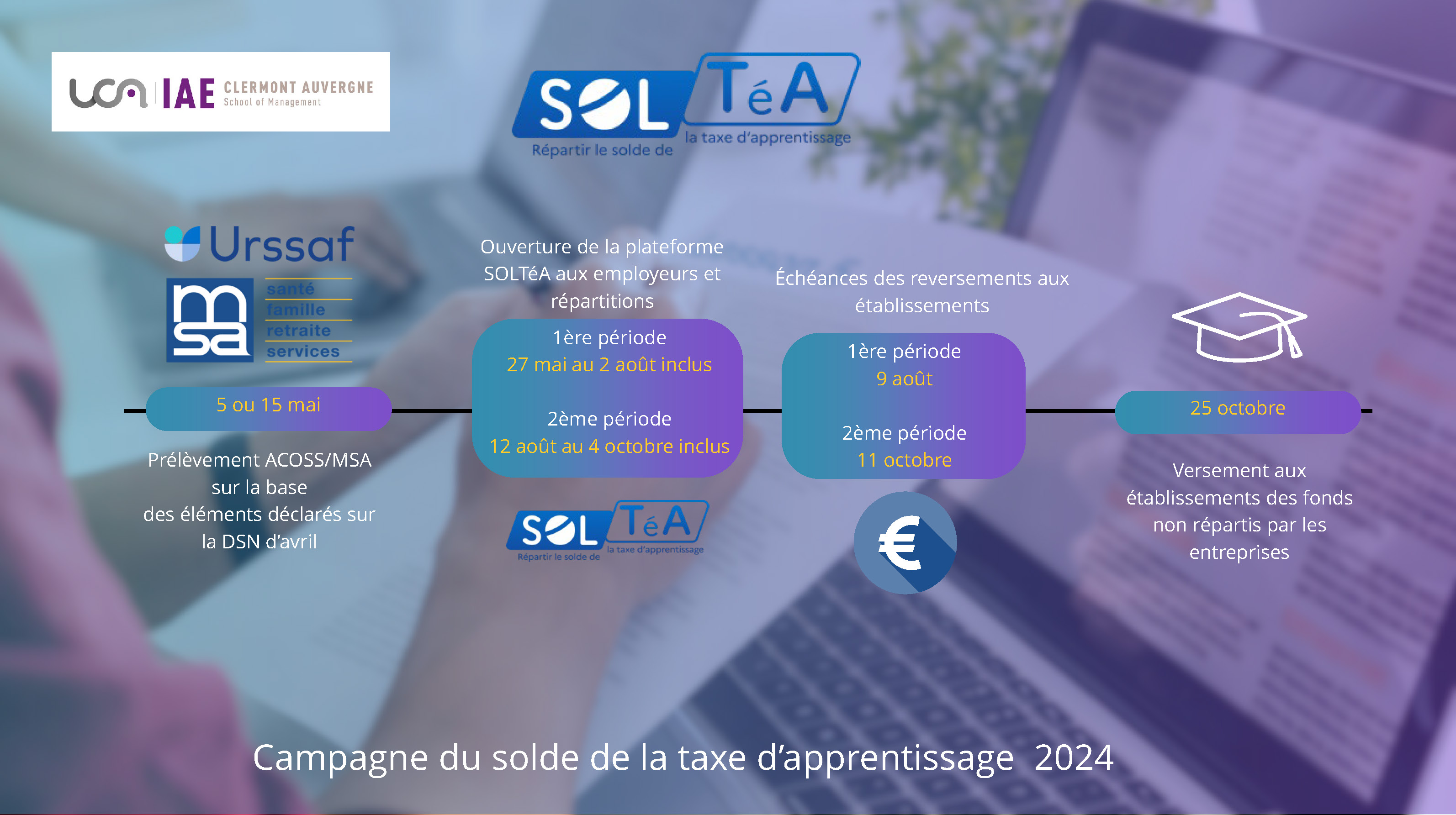 Calendrier 2024 SOLTeA